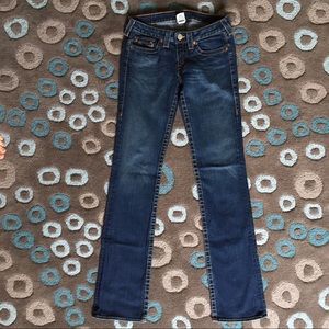 True Religion Johnny skinny straight leg jean